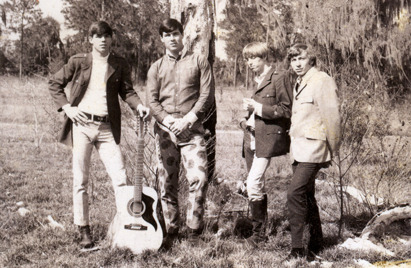 With the Epics, second from right, circa 1966